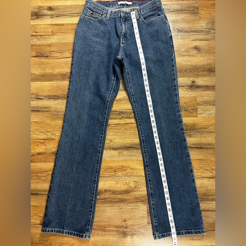 WOMENS VINTAGE HGH RISE TOMMY HILFIGER BOOTCUT JEANS - Picture 12 of 13